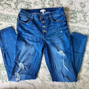 Super stretch skinny jeans